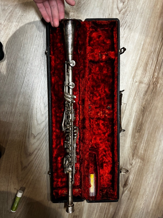 NATIONAL metal clarinet (silver) – untested - photo 2
