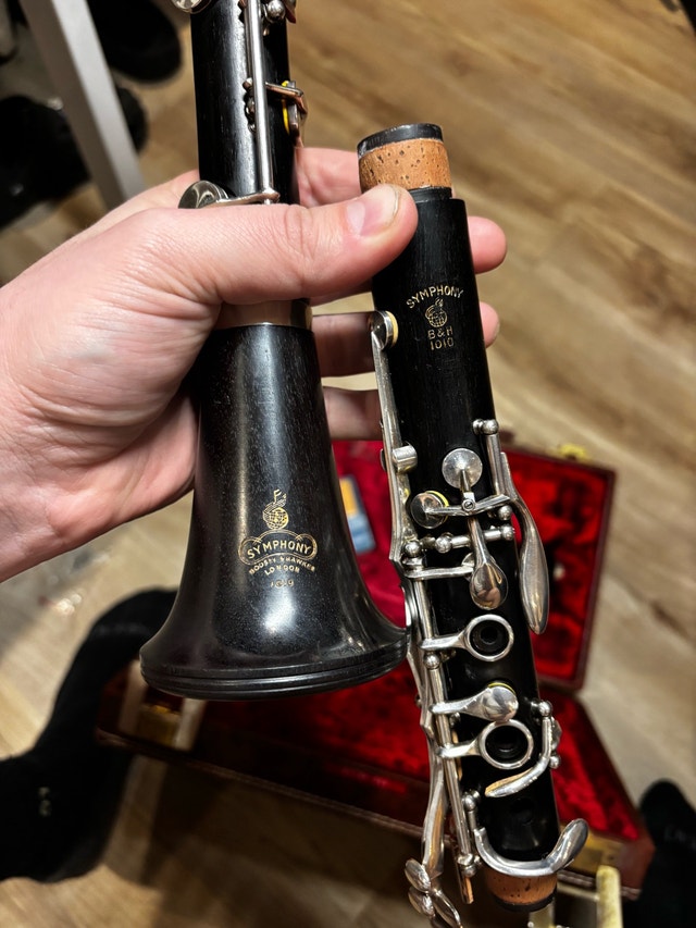 Boosey & Hawkes "Symphony 1010" Clarinet w/ Case - photo 4