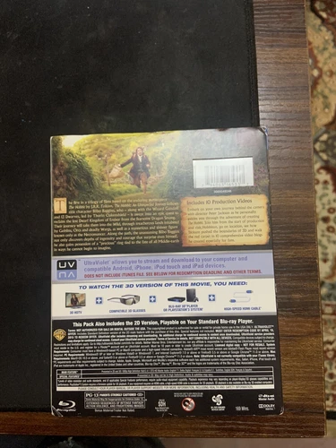 The Hobbit: An Unexpected Journey (Blu-ray 3D, Blu-ray, DVD) - photo 2
