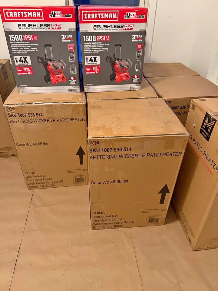 Patio Heaters (new in box) (7 available)
