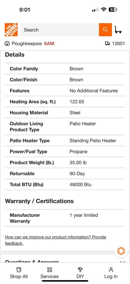 Patio Heaters (new in box) (7 available) - photo 5