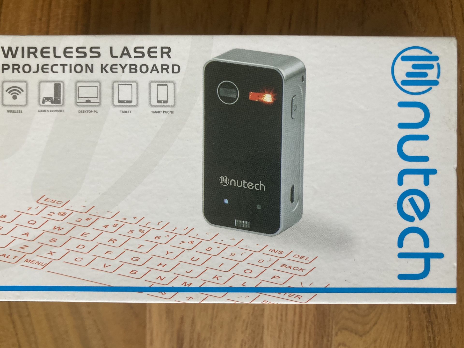 Nutech Wireless Laser Projection Keyboard