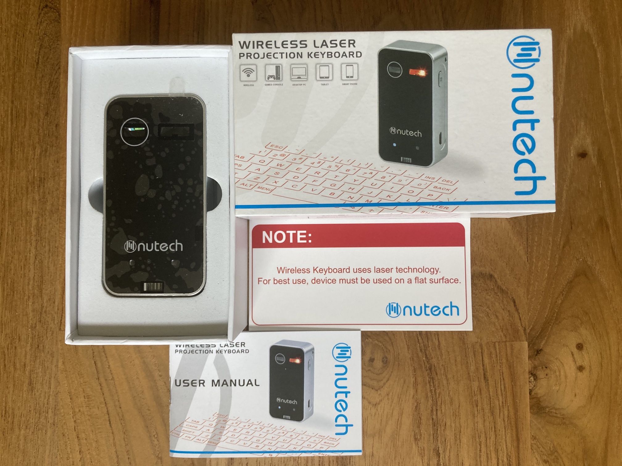 Nutech Wireless Laser Projection Keyboard - photo 2