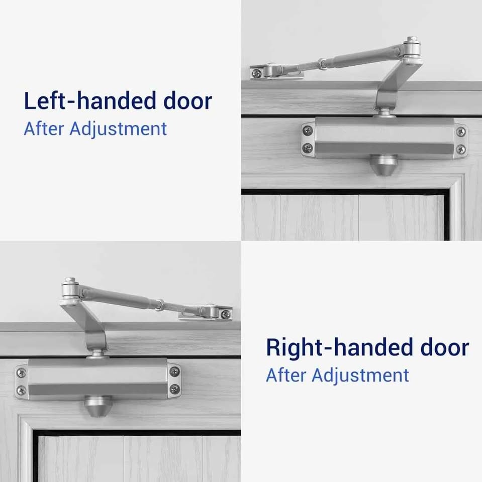 FORTSTRONG FS-1306 Automatic Hydraulic Door Closer Silver - photo 5