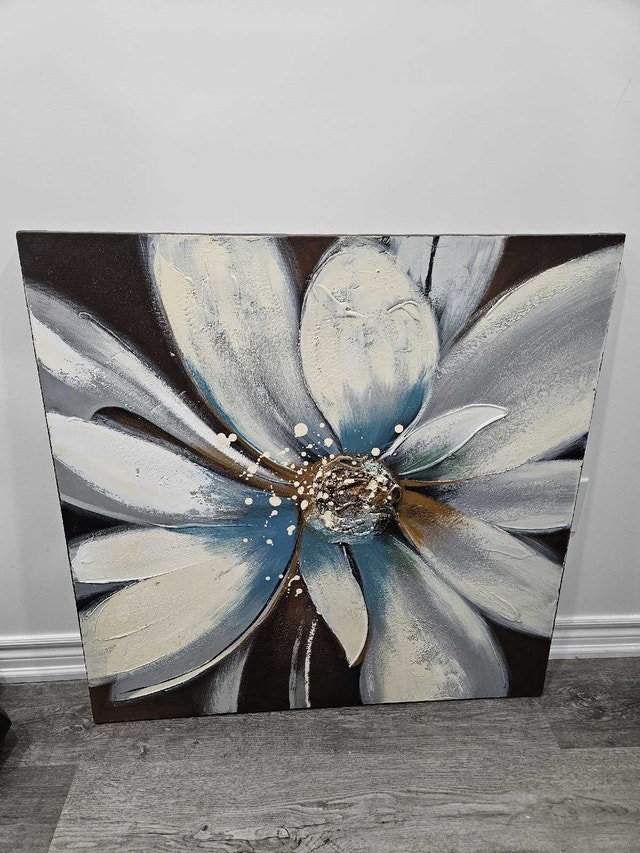 flower canvas photo