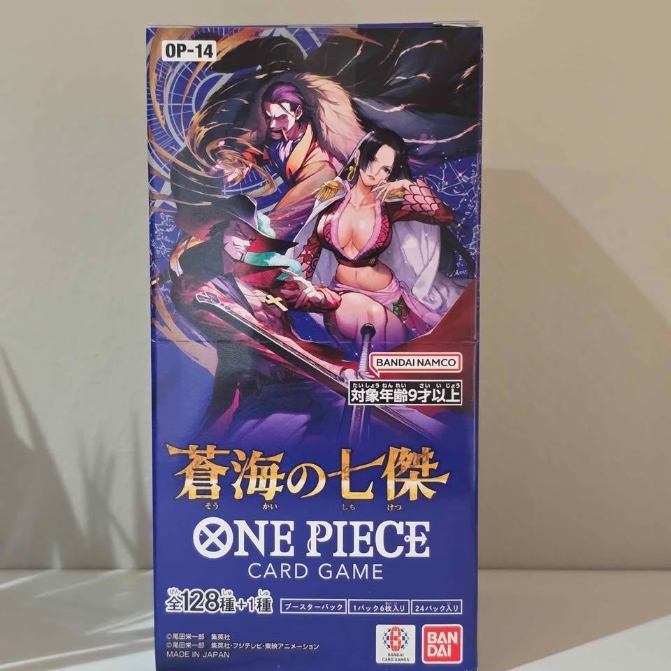 One Piece OP-14 Azure Sea's Seven Japanese Booster Box