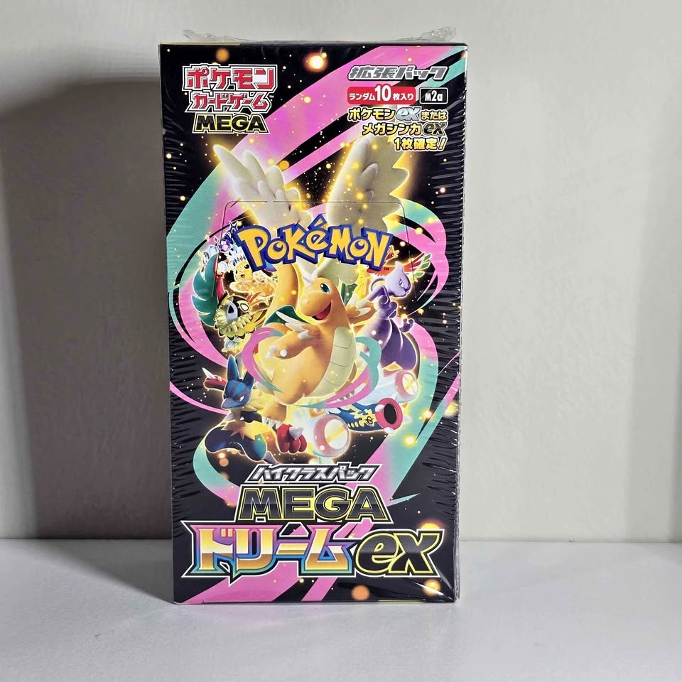 Pokemon Mega Dream Ex Japanese Booster Box m2a