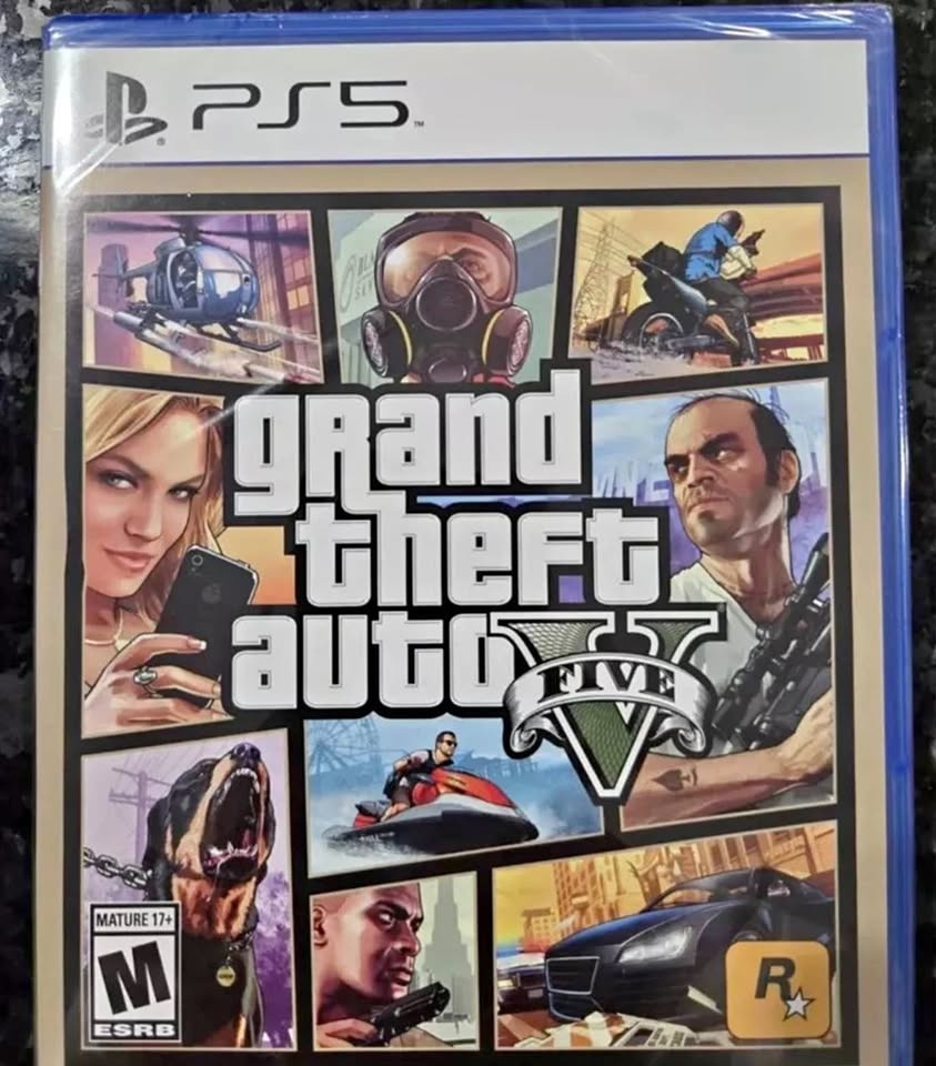 Grand Theft Auto V Standard Edition (PS5, 2022)