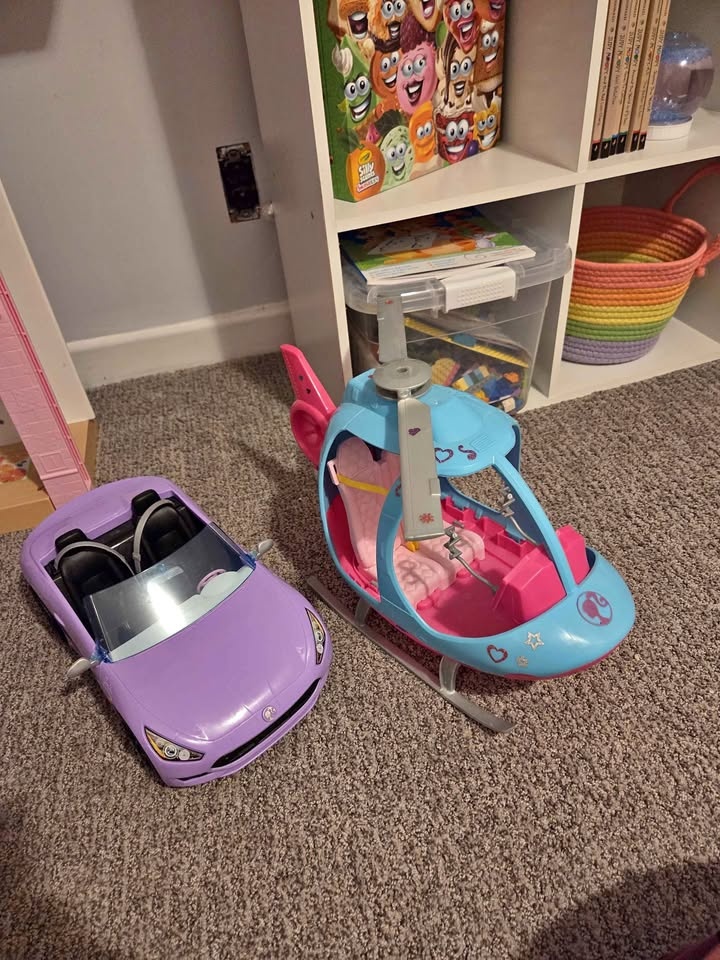 Barbie Helicopter & Car
