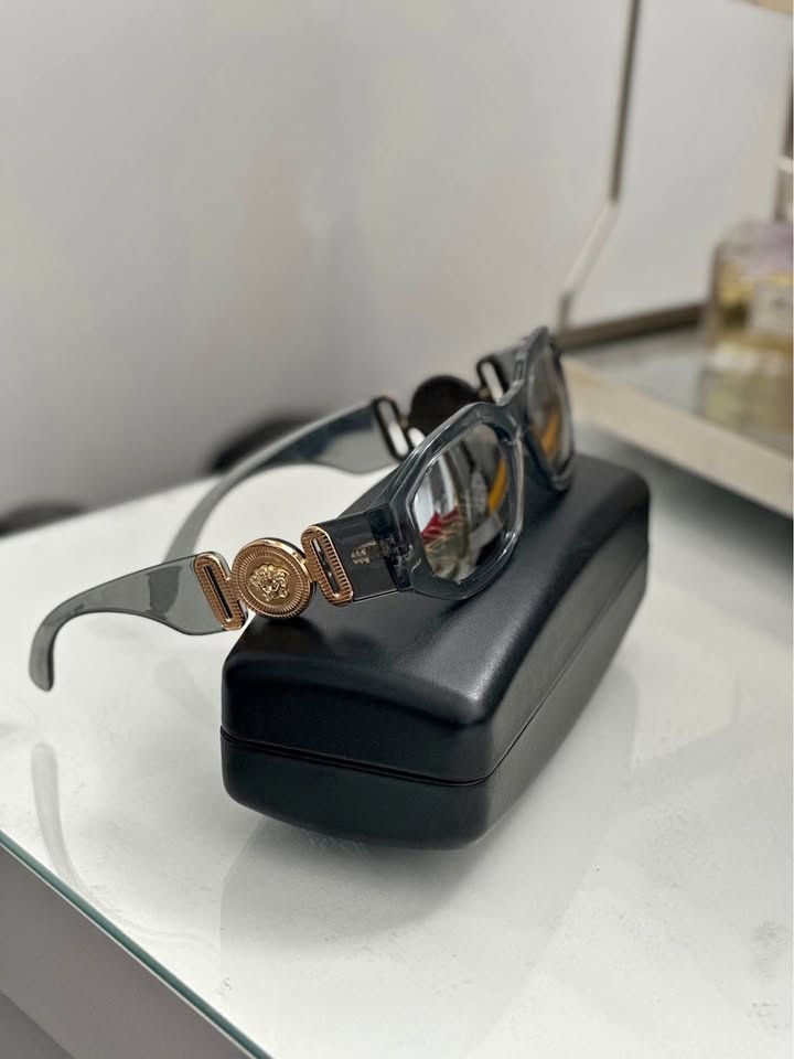 Versace Grey Sunglasses - Authentic