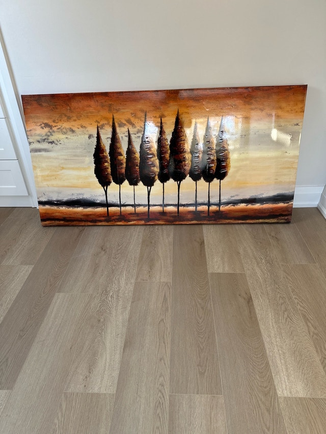 Tree Line Painting