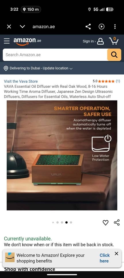 VAVA Essential Oil Diffuser with Real Oak Wood - photo 3