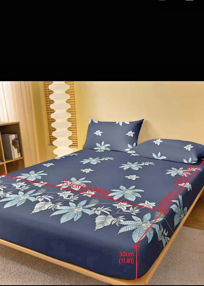 Brand New Standard Size Bed Sheet + Pillow Cases