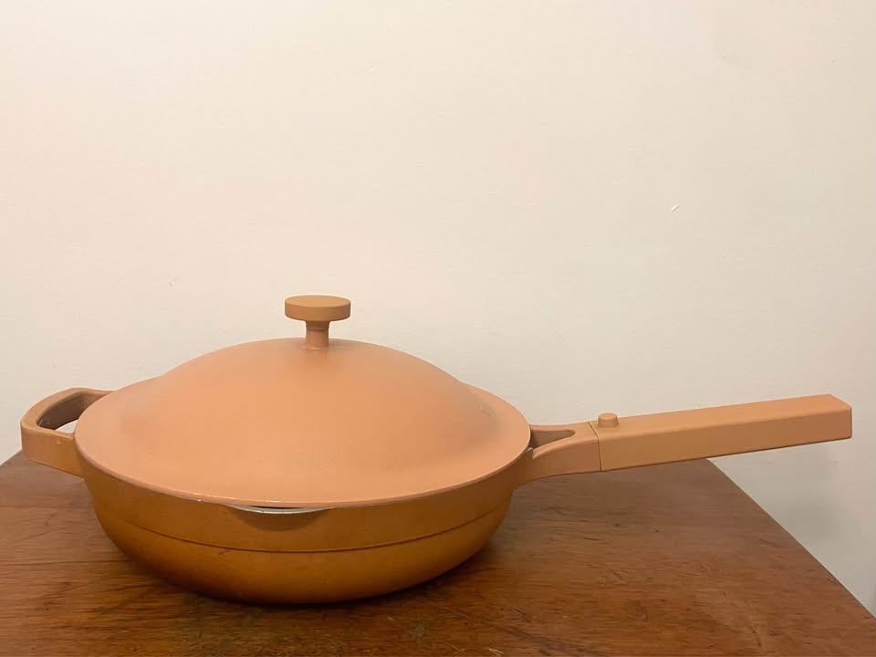10.5" Ceramic Non-Stick Our Place Pan With Lid - photo 2