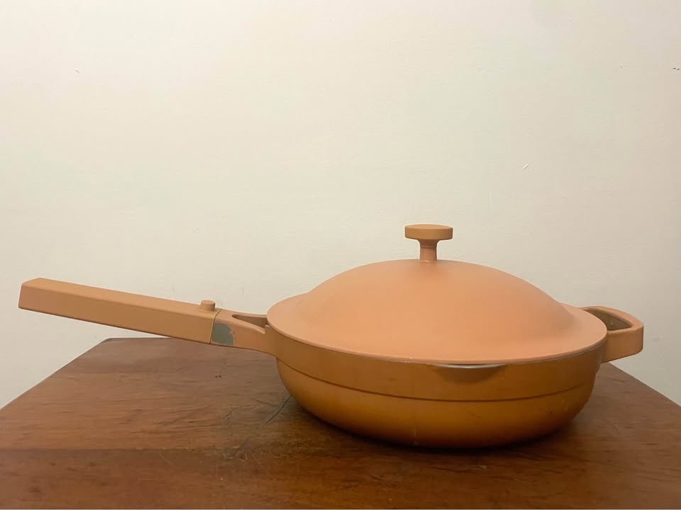 10.5" Ceramic Non-Stick Our Place Pan With Lid - photo 3