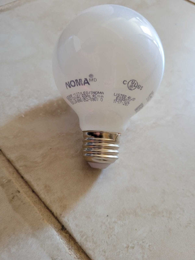 NOMA G25 LED Bulb - 500 Lumens