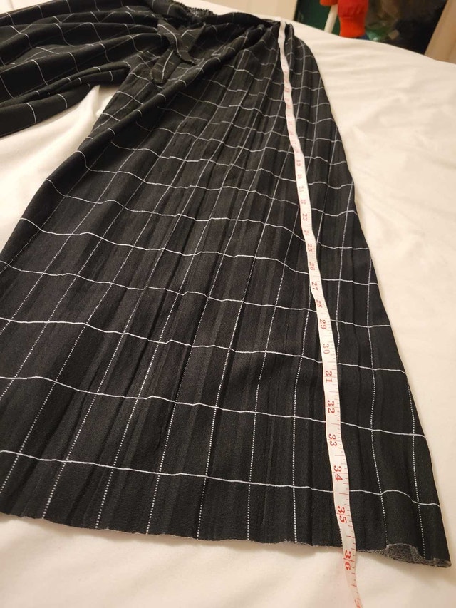 Plaid Wide Leg Pants - photo 2