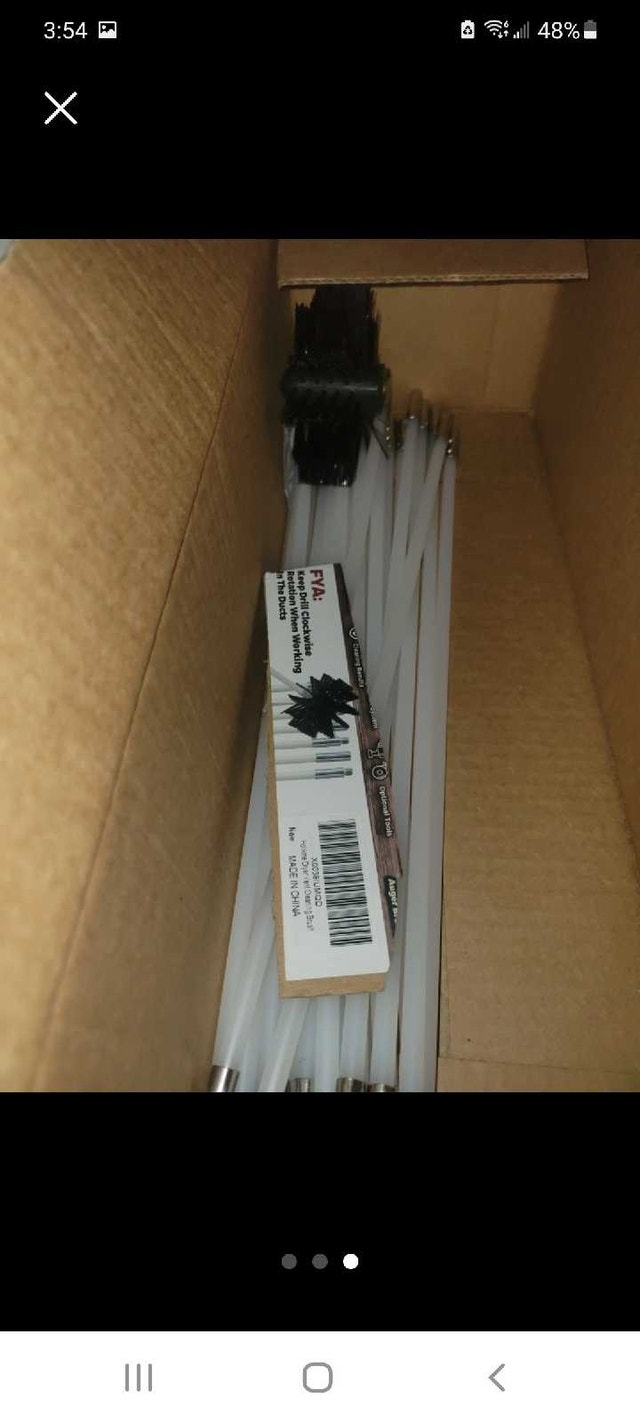 Duct Vent Chimney Sweep Brush Kit - photo 2