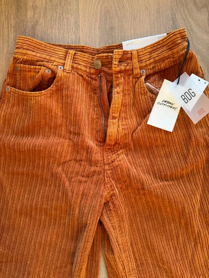 BNWT BDG High-Rise Baggy Corduroy Pants - Size 28 - photo 4