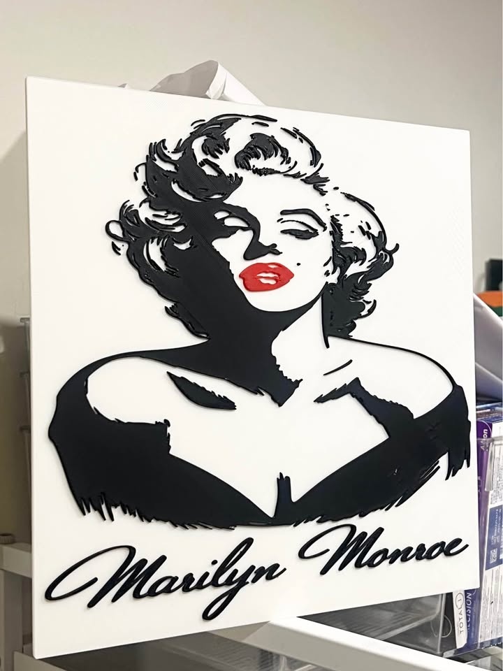 Marilyn Monroe 3D Wall Sign - photo 2