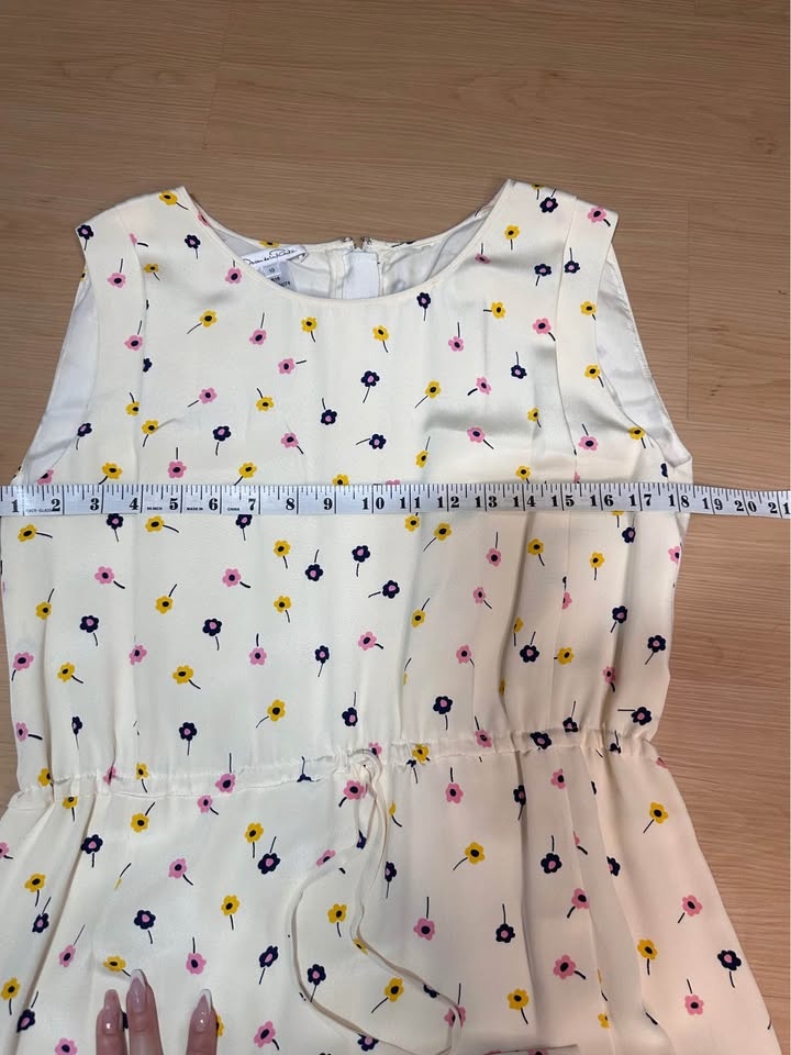 Oscar de la Renta Floral Dress Size 10 - photo 5