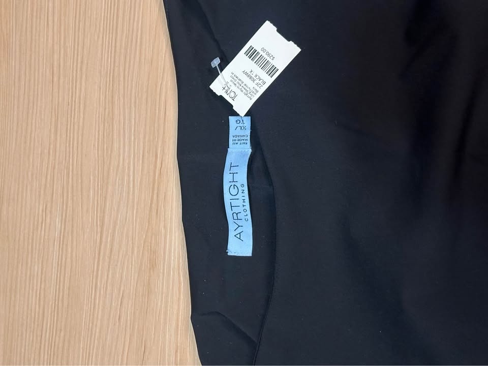 AYRTIGHT Wynn Nexus Long Sleeve Midi Dress Black XL/1X - photo 2