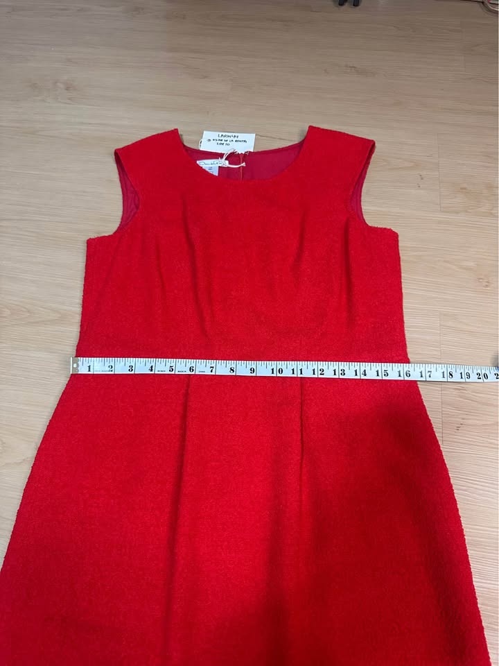 Oscar de la Renta red dress size 10 - photo 3
