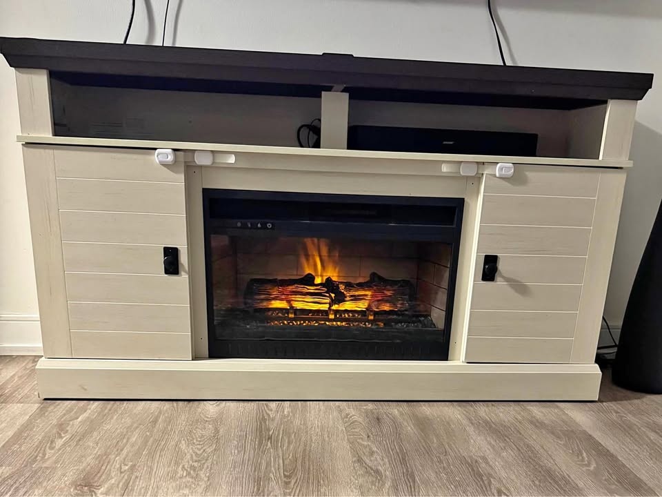 Fireplace TV Stand