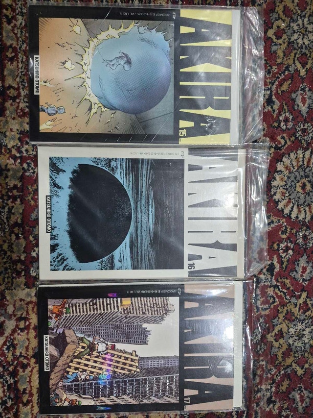 AKIRA Volume 1 #15, #16, #17