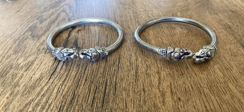 Brand New Oxidized Silver Bracelets - photo 2