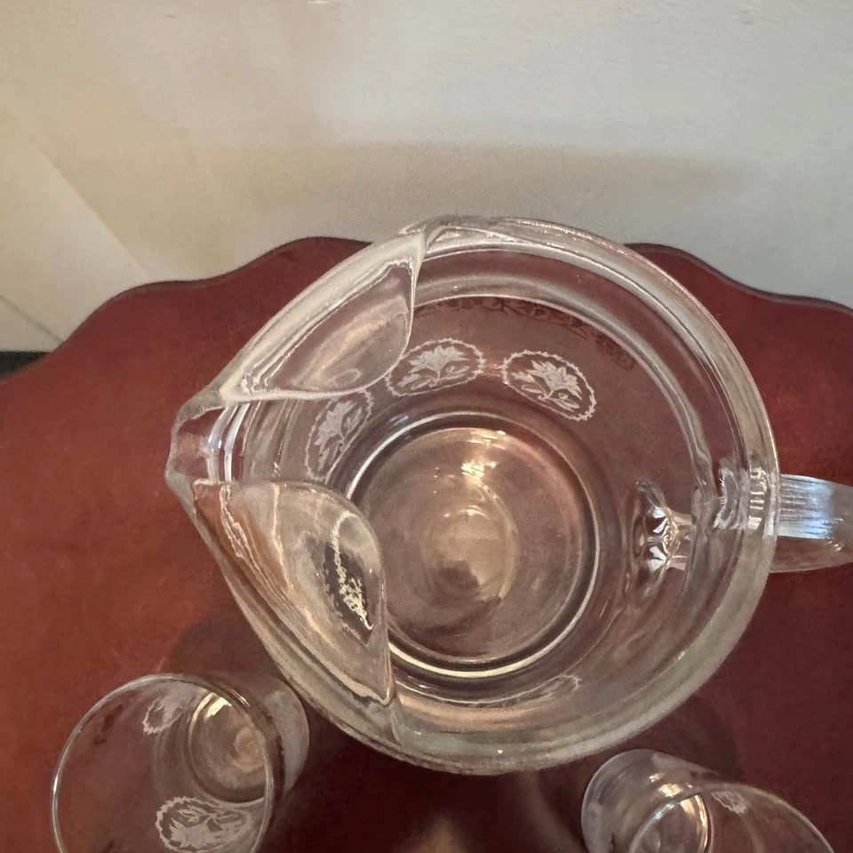 MCM pitcher and 2 juice glasses - photo 4