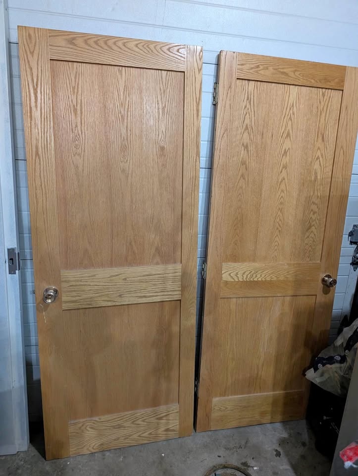 Oak doors must go!