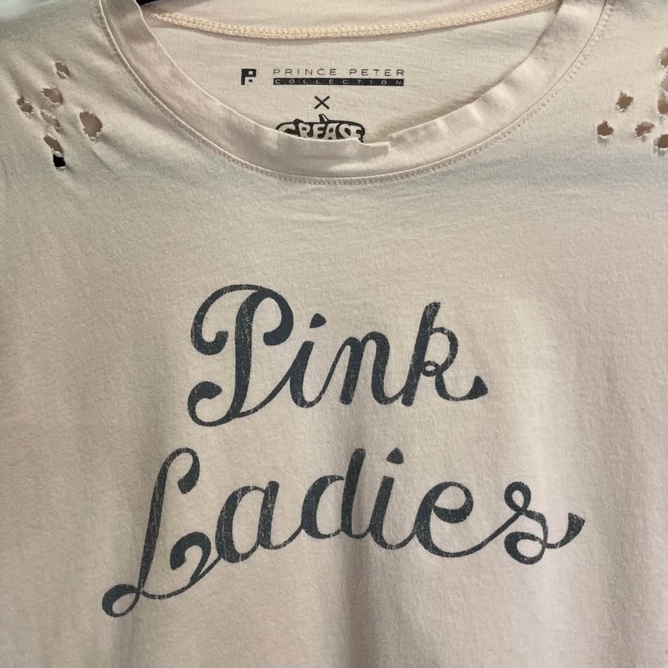 Prince Peter Collection Cream/Beige Graphic ‘Pink Ladies’ Tee - - photo 5