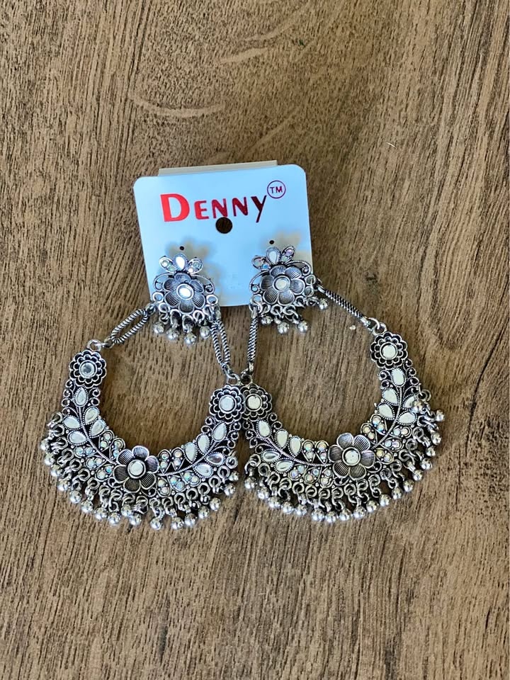 Oxidized Earrings
