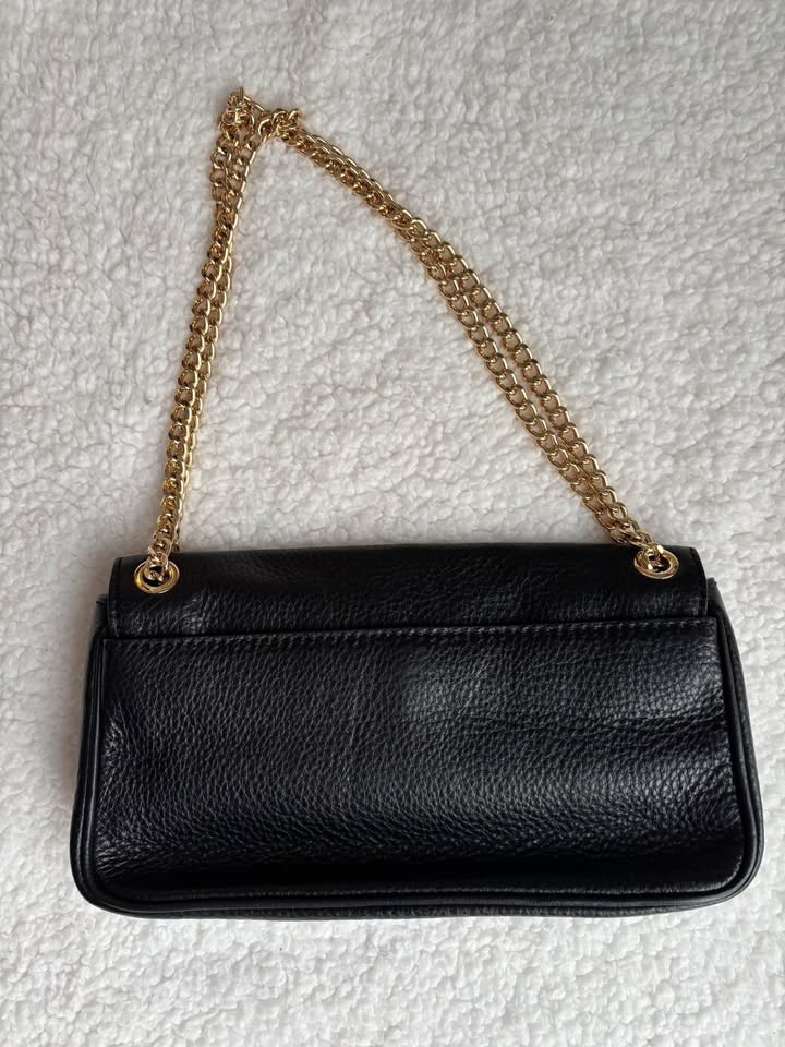 Michael Kors Hamilton Small Flap Bag Black Leather - photo 3