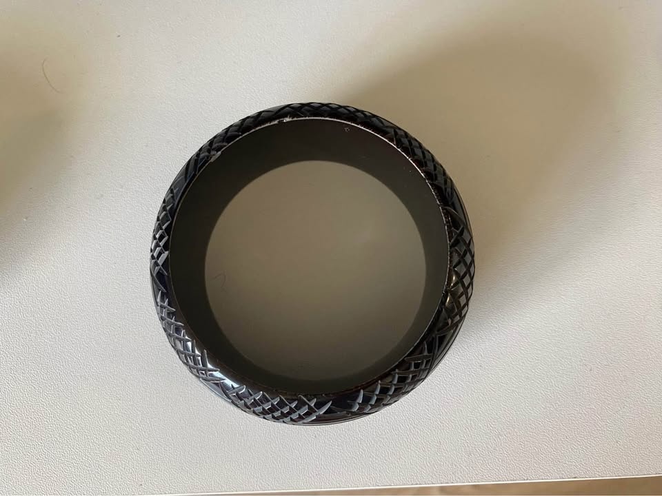 Dark Carved Bangle Bracelet - photo 2