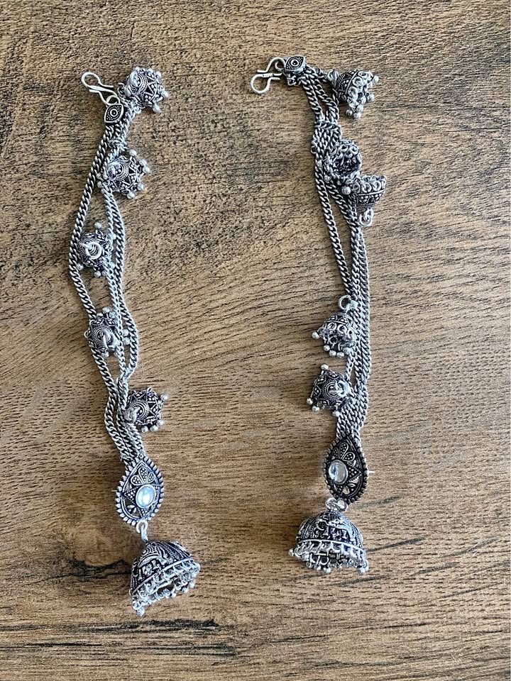 Traditional Earrings with chain