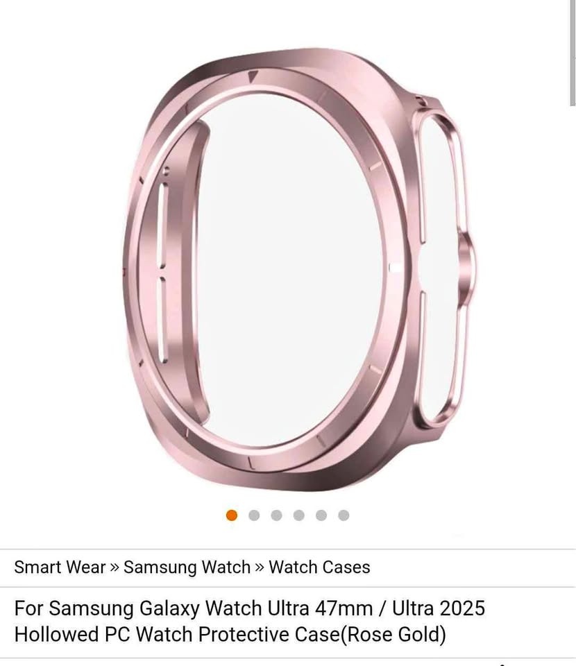 Samsung Galaxy Watch Ultra 47mm Protective Case 2 Pack