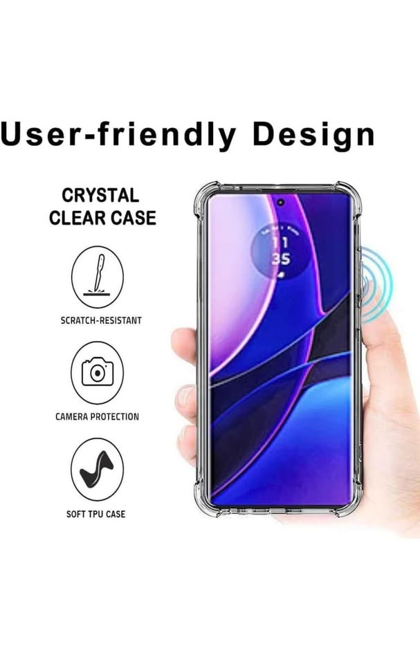 Moto Edge 2023 Case - Clear TPU Protective Cover - photo 5