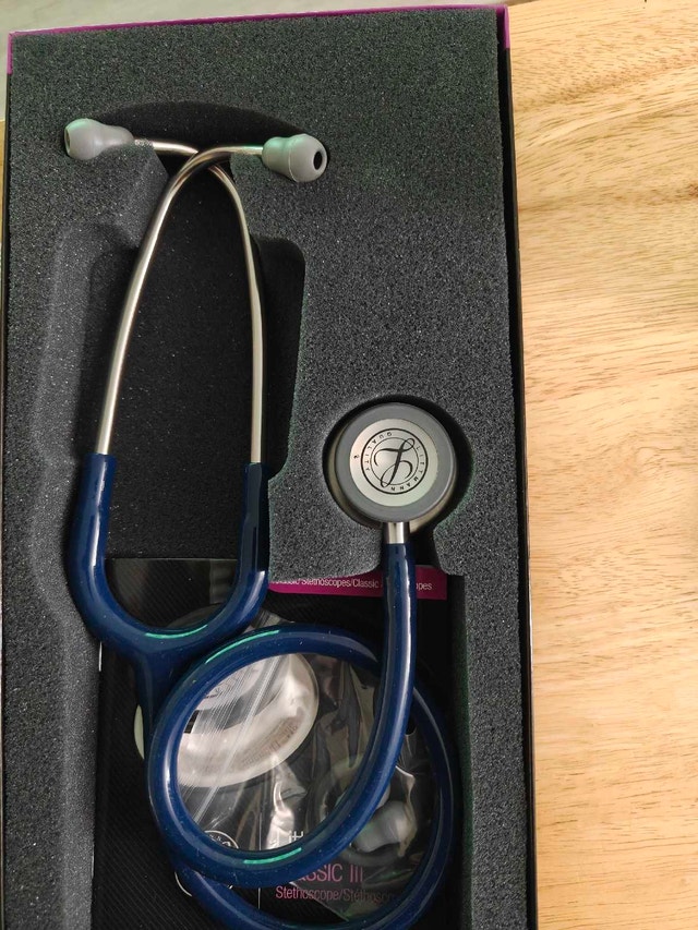 Brand New 3M Littmann Classic III Stethoscope – Navy Blue