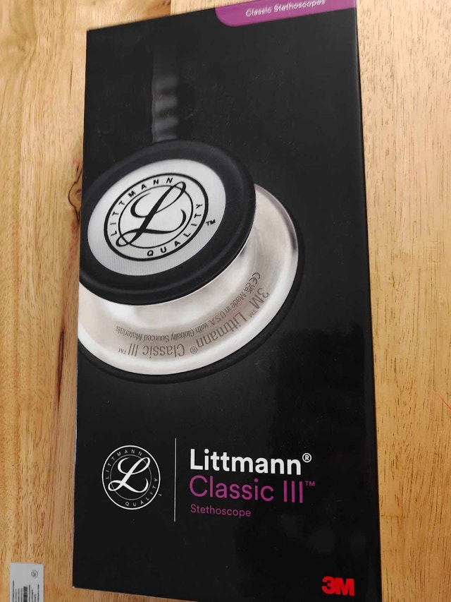 Brand New 3M Littmann Classic III Stethoscope – Navy Blue - photo 3