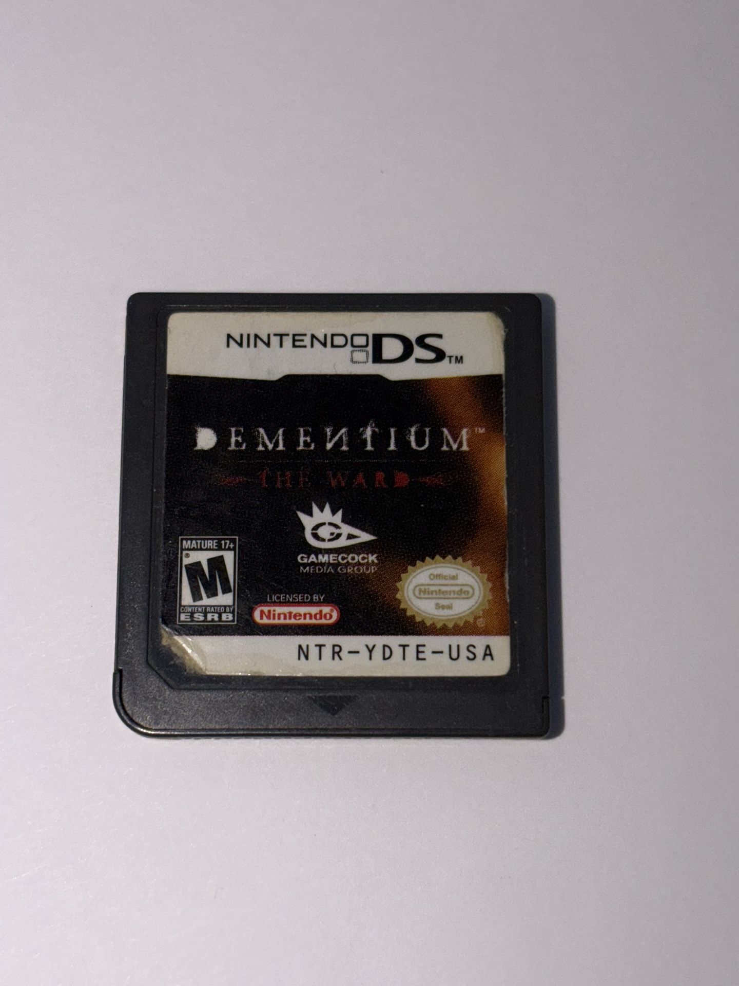 (READ DESC) (NEW PRICE) Dementium The Ward Nintendo DS