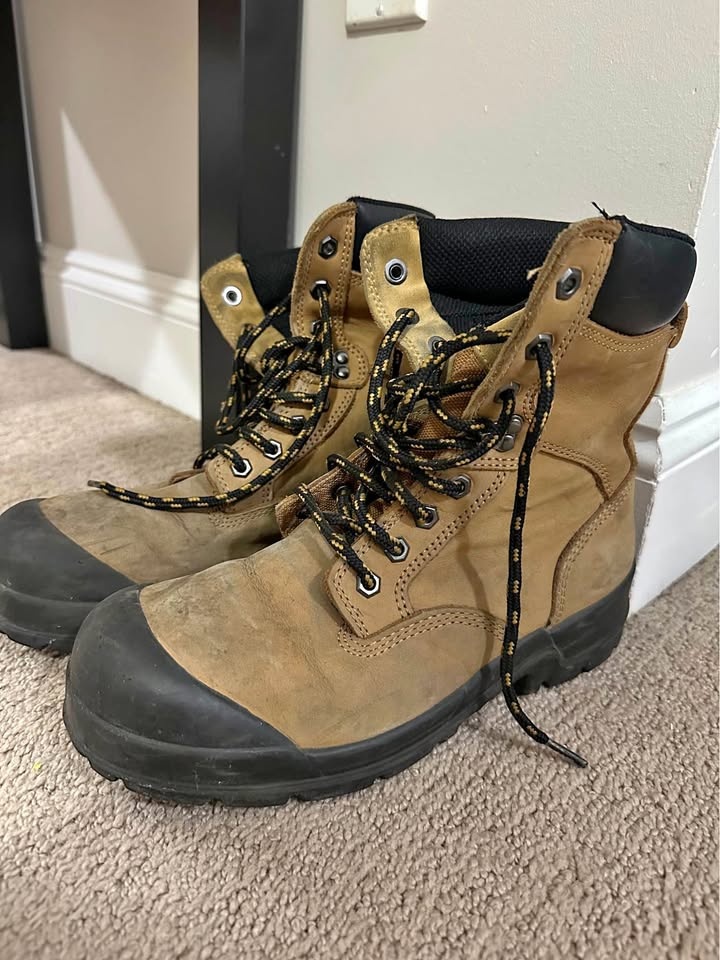Steel Toe Boots Size 7