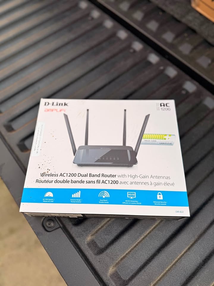 D-Link DIR-822 AC1200 Dual Band Router