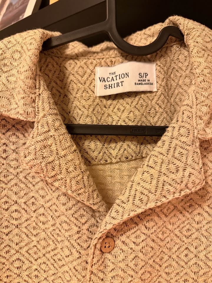 Linen Button Up Shirt Abercrombie Style - photo 2