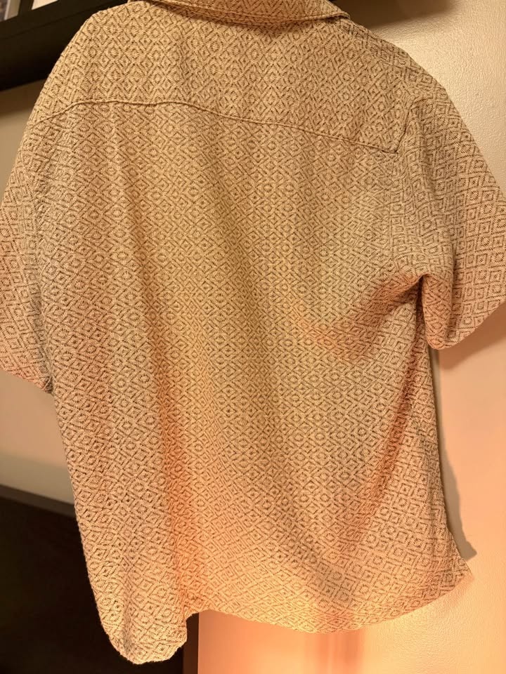 Linen Button Up Shirt Abercrombie Style - photo 3