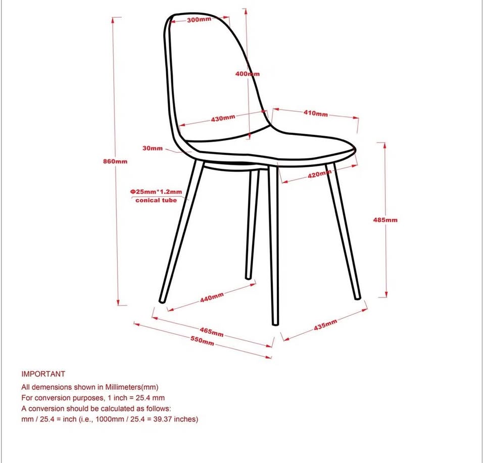 18.5'' H Upholstered Side Chair (Set of 4) - photo 3