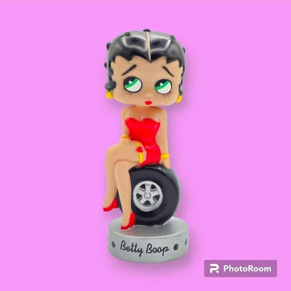 Funko Betty Boop Bobblehead Figurine on Tire