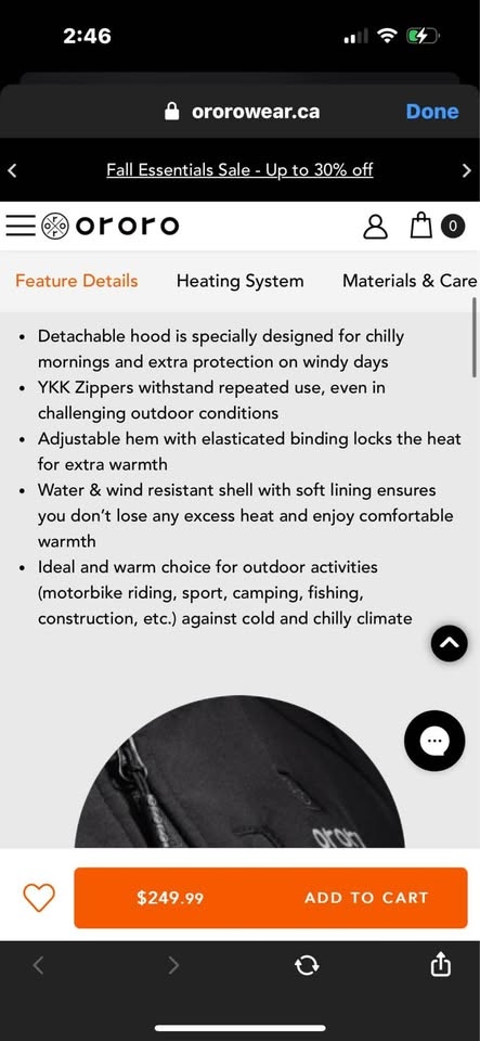 Woman’s heated jacket new medium - photo 4