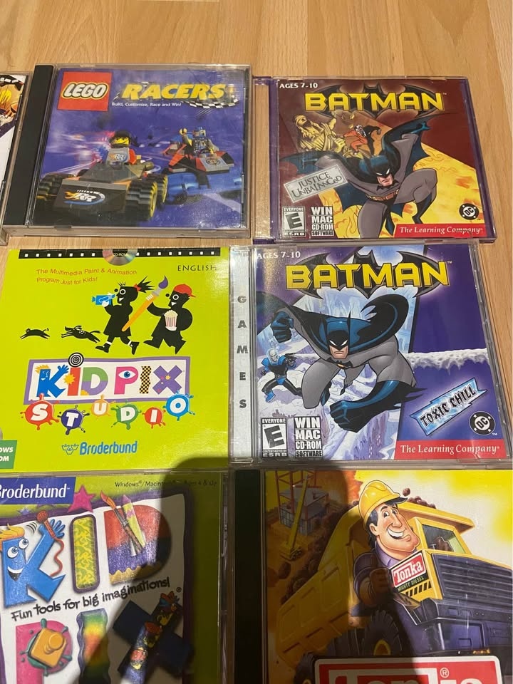 $6 for Lot of 11 PC Games for Kids - LEGO, Batman, Tonka & More - photo 2